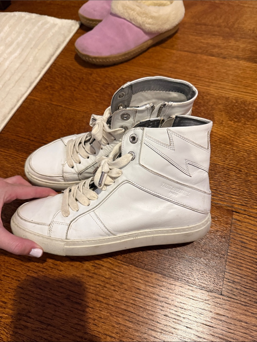 Zadig & Voltaire high top sneakers
